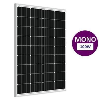 100 Watt Güneş Enerji Paneli, Solar Panel Fiyatları MONOKRİSTAL - 1