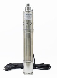 3.5'' 90 mm Dış Çap Derin Kuyu Dalgıç Pompa 10 Metre Kablolu 550 Watt 110 mss 2.6 m³/h - 1