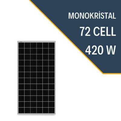 420 Watt Güneş Enerji Paneli, Solar Panel Fiyatları MONOKRİSTAL - 1