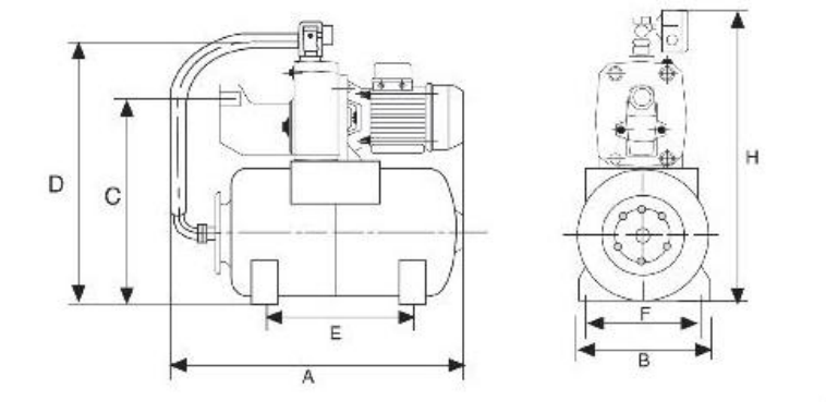 Baymak Jet 251-50 Lt Hidrofor 6 Kat 18 Daire