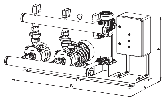 Sumak SMKT 750 EDJY Elektrikli + Dizel + Joker Yangın Grupları