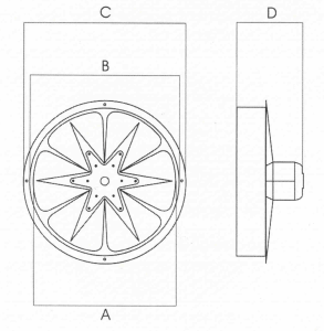 Modern Teknik Küçük Motorlu Aspiratör Ölçüleri