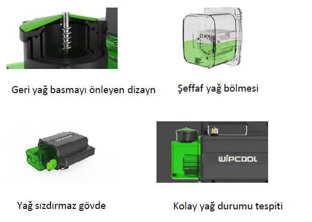 Wipcool vakum pompası özellikler