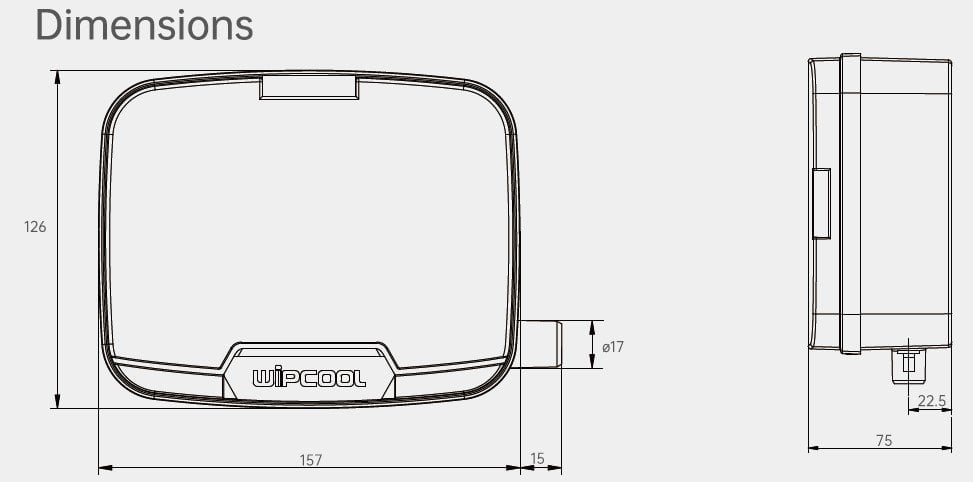 Wipcool - P15J - Kondenzasyon Suyu Atomizörü