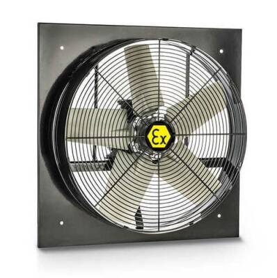 ATEX EF 600T Exproof Duvar Tipi Aksiyel Fan 10500 m³/h 1405 RPM - 1