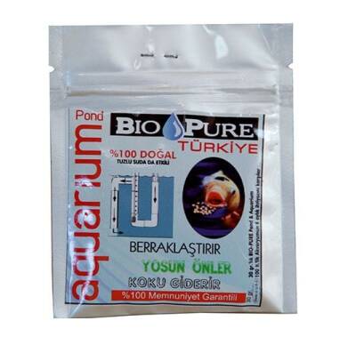 Bio Pure 30 Gram Su Berraklaştırma, Yosun Önleyici ve Koku Giderici Bakteri - 1