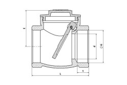 Çalparalı Çekvalf 1/2'' - 2