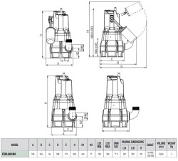 DAB FEKA 600 MA Kirli Su Drenaj Dalgıç Pompa 550 Watt 8 mss 15 m³/h - 2