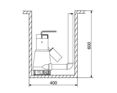 DAB FEKA 600 MA Kirli Su Drenaj Dalgıç Pompa 550 Watt 8 mss 15 m³/h - 3