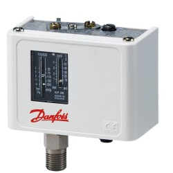 Danfoss 060-110866 KP36 2/14 Bar Presostat Basınç Şalteri 1/4'' Bağlantı (Basınç kontrol cihazı) - 1