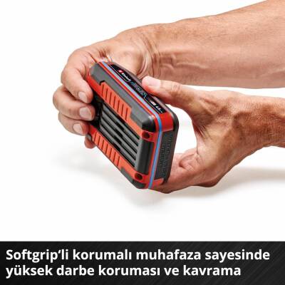 Einhell 18 V 4.0 Ah SEALED Power X-Change PLUS (Su ve toz geçirmez, IP57 koruma sınıfı, tüm Power X-Change cihazları ile uyumlu, şarj cihazı dahil değildir) - 7