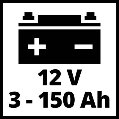 Einhell CE-BC 6M Akıllı Dijital Akü Şarj Cihazı 3-150 Ah 12 Volt 6 Amper - 3