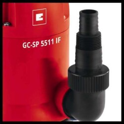 Einhell GC-SP 5511IF Gizli Flatörlü Otomatik Drenaj Dalgıç Pompa 8.5 Mt Aktarım 11 ton/saat - 4