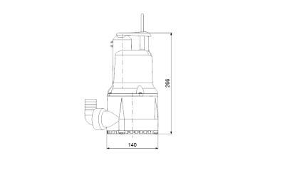 Grundfos KPC 24/7 Sürekli Çalışmaya Uygun Dalgıç Pompa - Temiz Su 350 Watt - 3