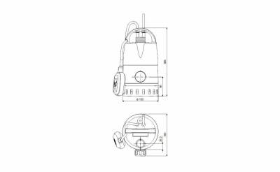 Grundfos Unilift CC7 - A1 Drenaj Dalgıç Pompa - Kirli Su 380 Watt - 3