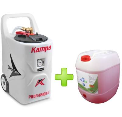 Kampa Petek Temizleme Makinası Çift Yönlü Pro-3 + 30 kg. Kimyasal - 1