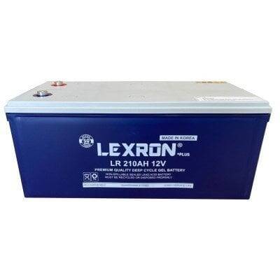 LEXRON Jel Akü, Güneş Enerji Aküsü, Solar Jel Akü, 210 AH Jel Akü - 1