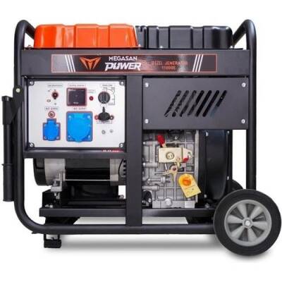 Megasan Power MPJ-11000E 9.3 Kva Marşlı Dizel Monofaze Jeneratör - 1