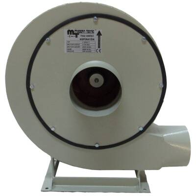 Modern Teknik 0.5HP Orta Basınçlı Toz Emici Salyangoz Fan 150 mmSS 1500 m³/h - 1