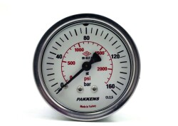 Pakkens 0-160 Bar 63 mm Arkadan Bağlantılı Panotipi Kuru Manometre G 1/4 inç - 1