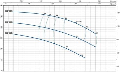 Pedrollo F 65/125A - I Flanşlı Santrifüj Paslanmaz Pompa - 3