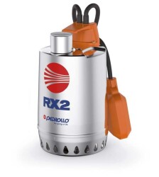 Pedrollo RXm 2 Flatörlü Full Paslanmaz Drenaj Dalgıç Pompa Monofaze(220 Volt) 10 mss 13.2 m³/h - 1