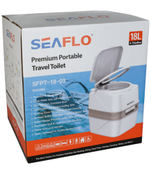 Seaflo Portatif Tuvalet 18 Litre -Taşınabilir Tuvalet, Seyyar WC SR09724 SFPT-18-03 - 3