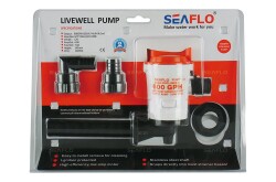 Seaflo Yatay 90 Derece Livar Pompa 12 Volt 800 Gph 4 Amper 3/4'' Çıkış SFBP1-G800-05 - 2