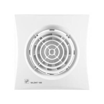 S&P SILENT 100 Mini Aksiyel Fan Tuvalet ve Banyo Aspiratörü 95 m³/h - 1