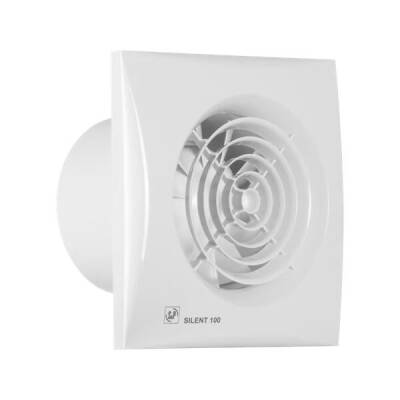 S&P SILENT 100 Mini Aksiyel Fan Tuvalet ve Banyo Aspiratörü 95 m³/h - 2