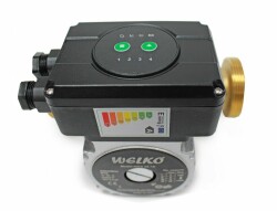 Welko WRS 25-6 180 mm Frekans Konvertörlü Bronz Resirkülasyon Pompası 6 mss 3,6 m3/h - 3